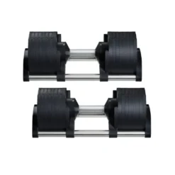 Système d'haltères à charges réglables Nuobells compactes de 2 à 32 kg - Incrémentation de 4 en 4