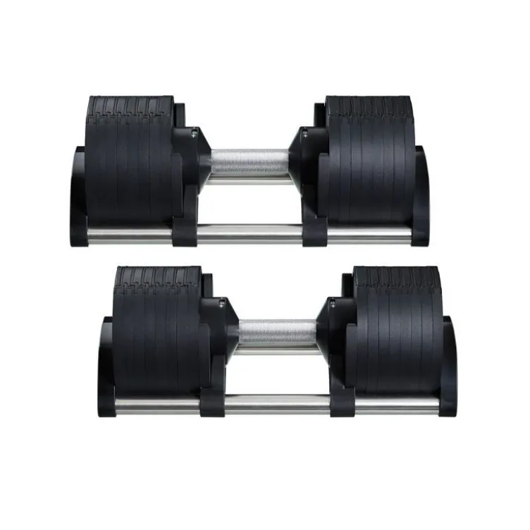 Système d'haltères à charges réglables Nuobells compactes de 2 à 32 kg - Incrémentation de 4 en 4