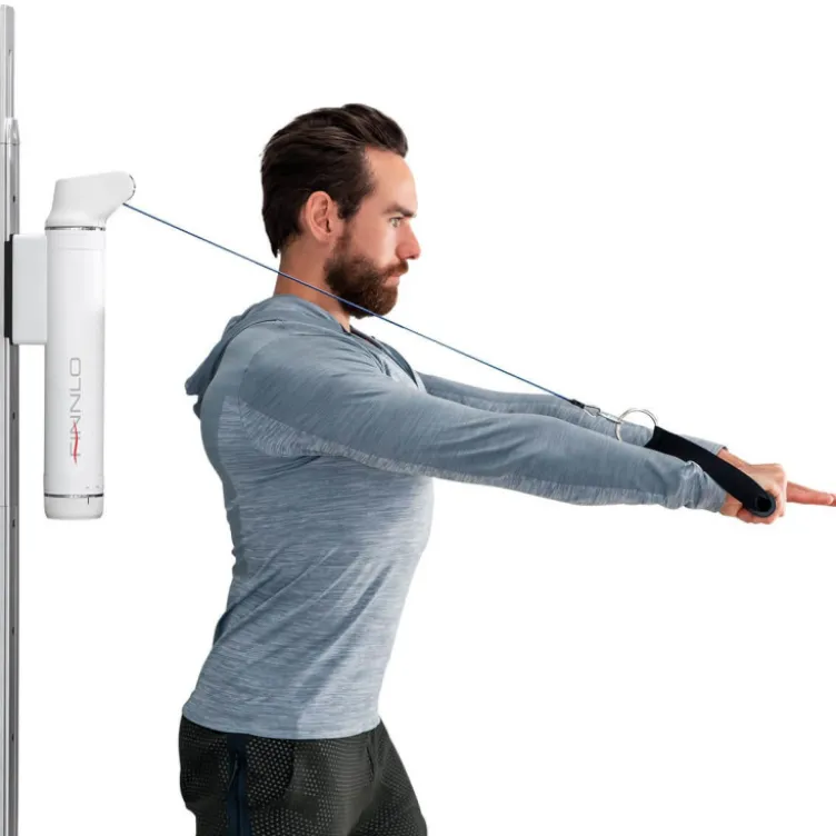 Système à poulie mural avec 6 réglages de 3 à 16 kg - Exercices en home- gym et appartement