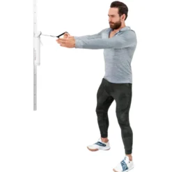 Système à poulie mural avec 6 réglages de 3 à 16 kg - Exercices en home- gym et appartement