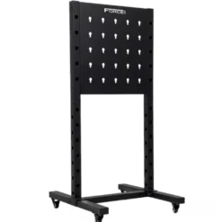 Tableau de rangement Force USA avec 15 ancres de fixation pour le stockage des accessoires de musculation et poignées de tirage