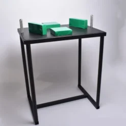 Table de bras de fer officielle en acier - Plateau avec supports en caoutchouc
