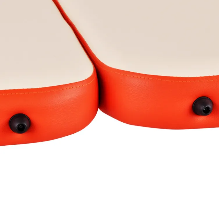 Table de massage facile à transporter avec double têtière en aluminium pour professionnels du sport