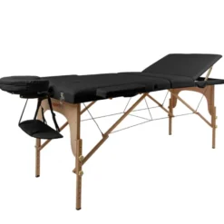 Table de massothérapie multi-réglable en bois pour professionnels et homegym - Table de massage pliable