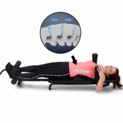 Table de traction pliable et ajustable pour le soulagement des douleurs dorsales - Étirement musculaire