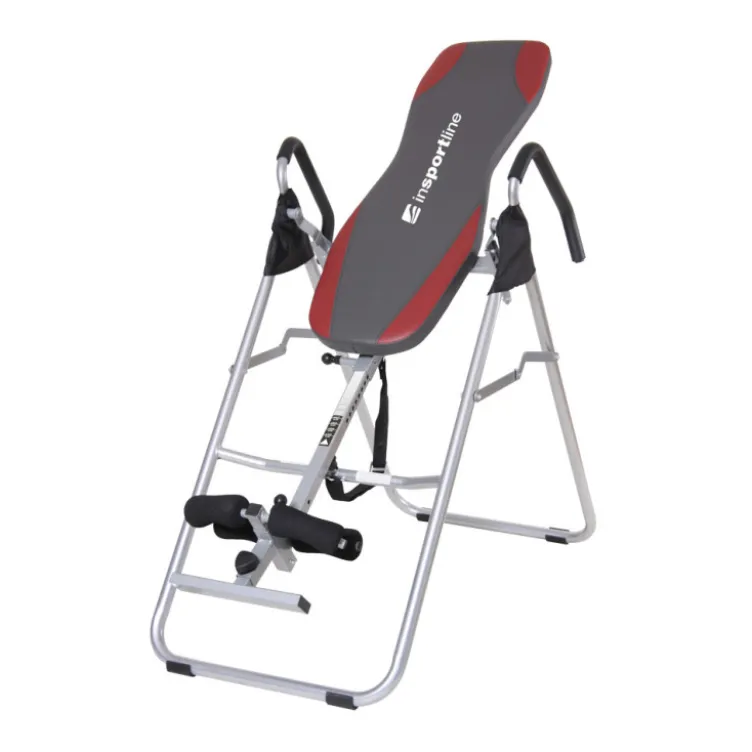 Table d'inversion en acier avec rembourrage confortable et option à 90° - Bienfaits corporels