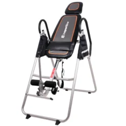 Table d'inversion pliable avec 20 tailles utilisateurs et angle d'inclinaison réglable pour soulager les muscles supérieurs