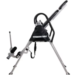 Table d'inversion pliable avec 20 tailles utilisateurs et angle d'inclinaison réglable pour soulager les muscles supérieurs
