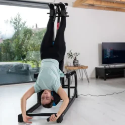 Table d'inversion télécommandé 2 en 1 banc de musculation - Support de jambes réglable