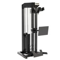 Tandem Tower Force USA - Tour de musculation à poulies double 90,7 kg avec 2 rapports de force