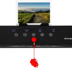 Tapis de cardio-training pour home-gym avec support tablette et Bluetooth