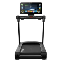 Tapis de course avec écran LED et vitesse ajustable de 1 à 22 km/h - Tapis de cardio certifié CE avec 12 inclinaisons Titanium