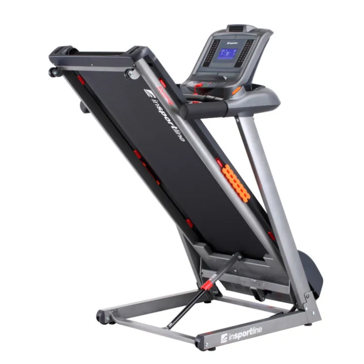 Tapis de course avec structure pliable - vitesse maximale de 16 km/h - Ecran LED 5 pouces