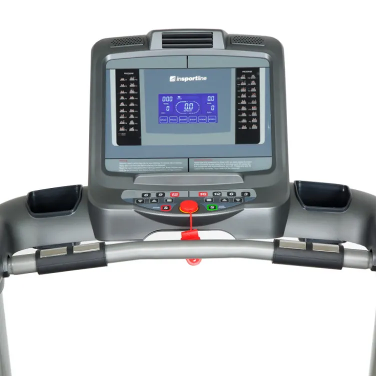 Tapis de course avec structure pliable - vitesse maximale de 16 km/h - Ecran LED 5 pouces