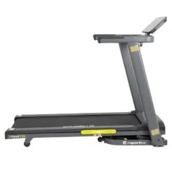 Tapis de course compact et pliable avec système de suspension - Vitesse maximale 18 km/h