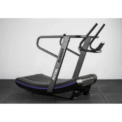 Tapis de course courbé professionnel avec support pour cardio-training