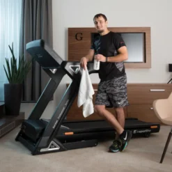 Tapis de course Gardian G6 avec moteur puissant et multiples programmes d'entraînement - Moniteur de fréquence cardiaque