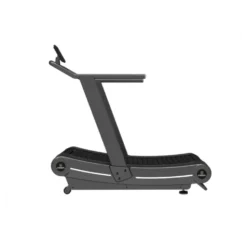 Tapis de course incurvé au fonctionnement doux et silencieux pour trainings intense - Système sans moteur