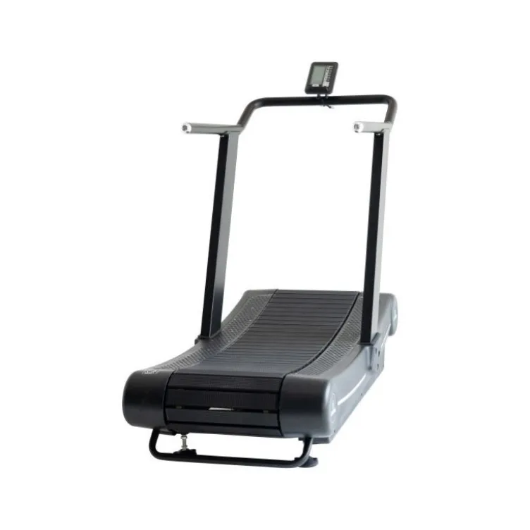 Tapis de course incurvé auto-propulsé de qualité professionnelle - 150 000 km d'autonomie Titanium Strength