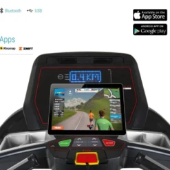 Tapis de course innovant et sécuritaire avec écran LED et performances extrêmes - TR 8000
