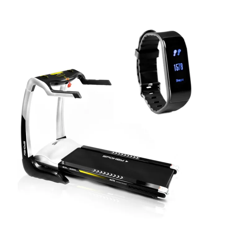 Tapis de course électrique AURIS connectée avec montre