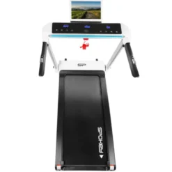 Tapis de course électrique BROADWAY vitesse maximale 15 km/h avec console rétro-éclairée