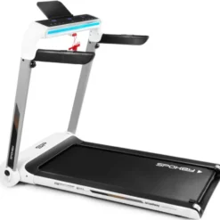 Tapis de course électrique BROADWAY vitesse maximale 15 km/h avec console rétro-éclairée