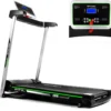 Tapis de course électrique COMET pour home-gym pliable avec roues de transport