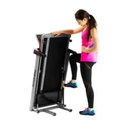 Tapis de course électrique LIVIA avec 12 programmes d'entraînement pour home-gym