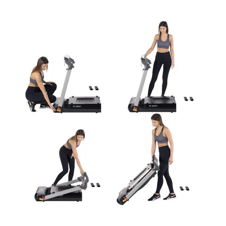Tapis de course électrique vitesse maximale 12 km/h avec console de contrôle