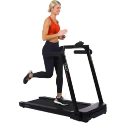 Tapis de course à pied pliable avec système d'amortissement - Max 18 km/h
