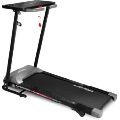 Tapis de course pliable avec espace de travail pour ordinateur et téléphone - 6 km/h maximum