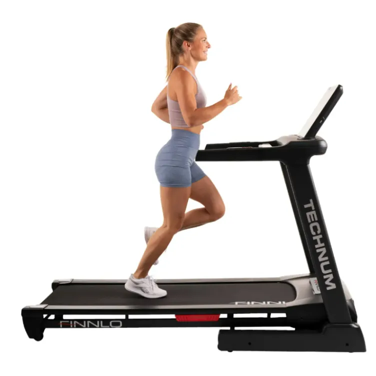 Tapis de course pliable avec ordinateur de bord et réglable multiples - Technum