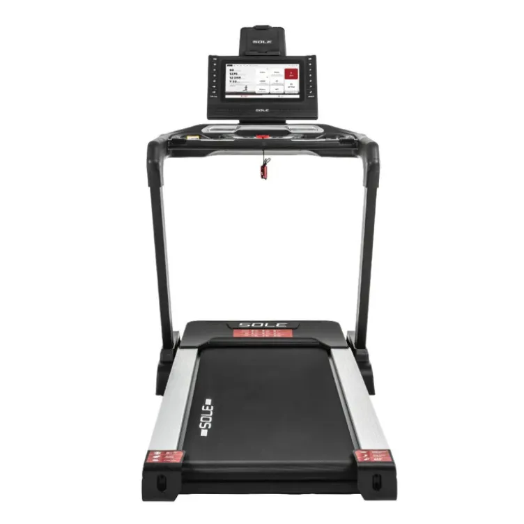 Tapis de course pliable avec vitesse ajustable de 1 à 22 km/h - Tapis de course Hammer inclinable et déclinable de -6 à 15°