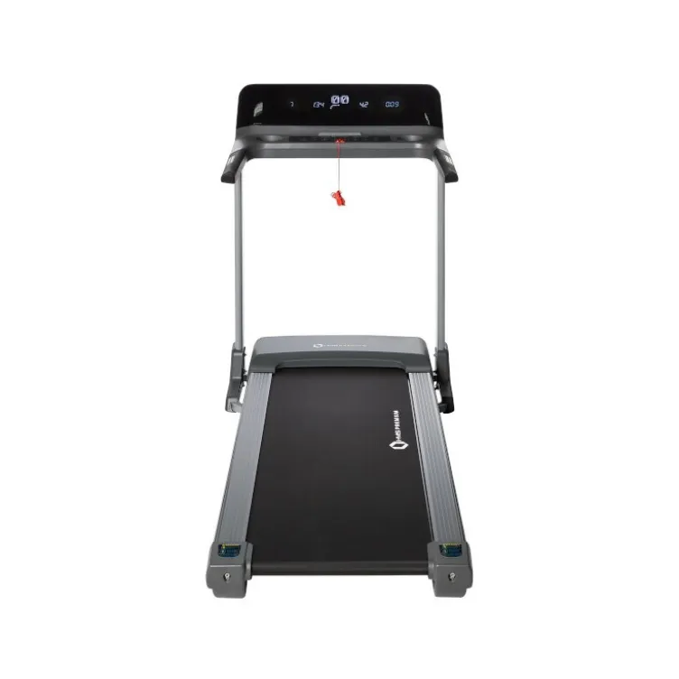 Tapis de course pliable de qualité professionnelle avec écran LCD pour home-gym