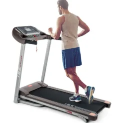 Tapis de course pliable et dépliable avec écran LCD multifonctions pour sport à domicile