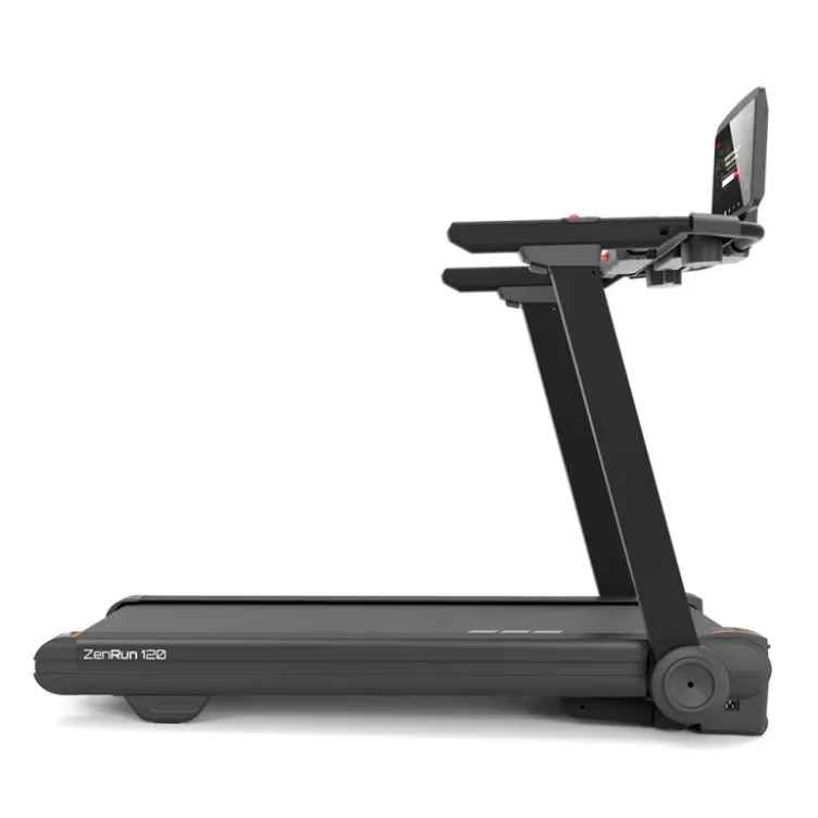 Tapis de course pliable et inclinable ZenRun 120 avec écran tactile rotatif de 15,6" - Vitesse de 0,8 à 22 km/h