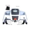 Tapis de course pliable et inclinable multifonctions pour sport à domicile