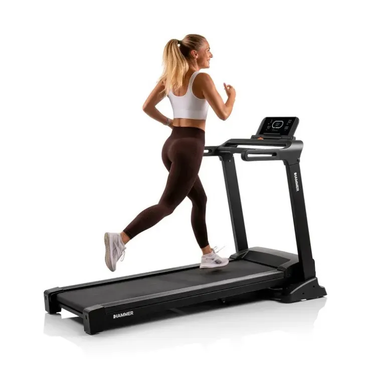 Tapis de course pliable FlyRun 4.0 avec vitesse ajustable de 1 à 24 km/h - Tapis roulant inclinable jusqu'à 12%