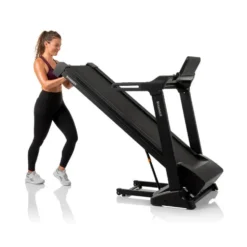 Tapis de course pliable FlyRun 4.0 avec vitesse ajustable de 1 à 24 km/h - Tapis roulant inclinable jusqu'à 12%