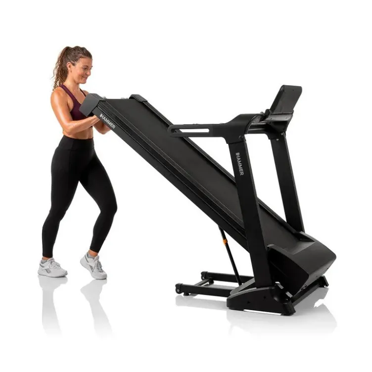 Tapis de course pliable FlyRun 4.0 avec vitesse ajustable de 1 à 24 km/h - Tapis roulant inclinable jusqu'à 12%