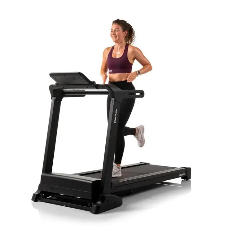 Tapis de course pliable FlyRun 4.0 avec vitesse ajustable de 1 à 24 km/h - Tapis roulant inclinable jusqu'à 12%