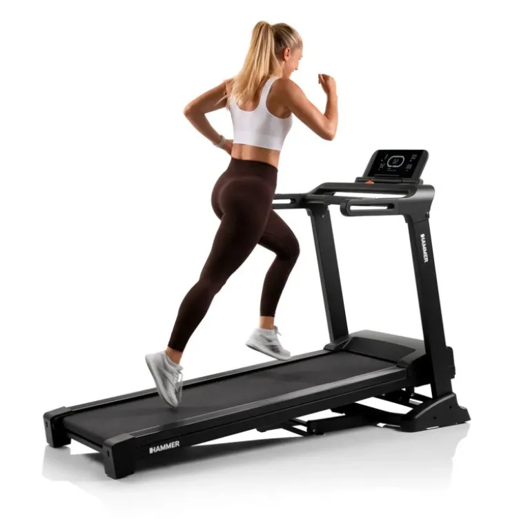 Tapis de course pliable FlyRun 4.0 avec vitesse ajustable de 1 à 24 km/h - Tapis roulant inclinable jusqu'à 12%