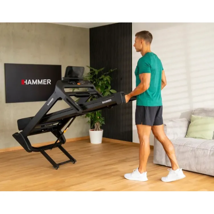 Tapis de course pliable FlyRun 4.0 avec vitesse ajustable de 1 à 24 km/h - Tapis roulant inclinable jusqu'à 12%