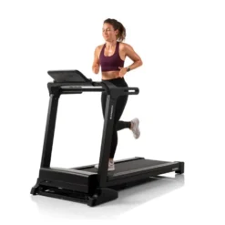 Tapis de course pliable FlyRun 4.0 avec vitesse ajustable de 1 à 24 km/h - Tapis roulant inclinable jusqu'à 12%