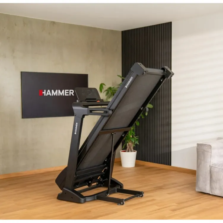 Tapis de course pliable FlyRun 4.0 avec vitesse ajustable de 1 à 24 km/h - Tapis roulant inclinable jusqu'à 12%