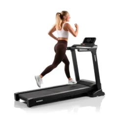 Tapis de course pliable FlyRun 4.0 avec vitesse ajustable de 1 à 24 km/h - Tapis roulant inclinable jusqu'à 12%