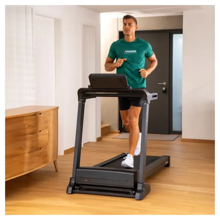 Tapis de course pliable FlyRun 4.0 avec vitesse ajustable de 1 à 24 km/h - Tapis roulant inclinable jusqu'à 12%
