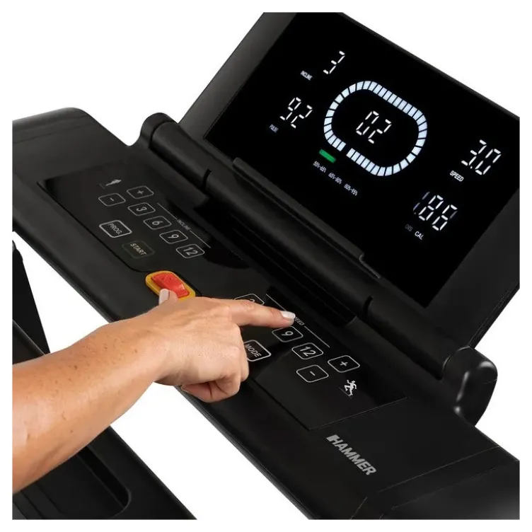 Tapis de course pliable FlyRun 4.0 avec vitesse ajustable de 1 à 24 km/h - Tapis roulant inclinable jusqu'à 12%