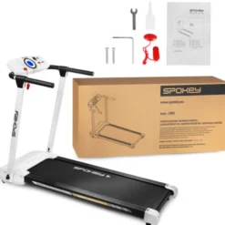 Tapis de course pliable LUNA vitesse maximale 12km/h et 12 programmes d'entraînement